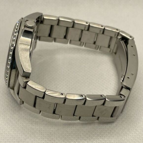 Fossil Riley ES3202 Women Silver Stainless Steel Analog Dial Quartz Watch VIA345 - Picture 6 of 9